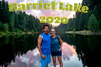 Harriet Lake & Hideaway Lake 2020